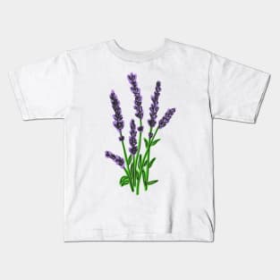 Lavender Kids T-Shirt